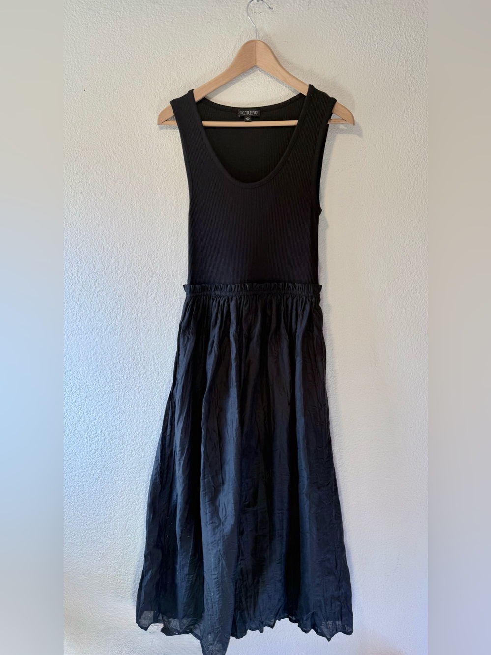 J. Crew Kids Black Sleeveless Summer Dress